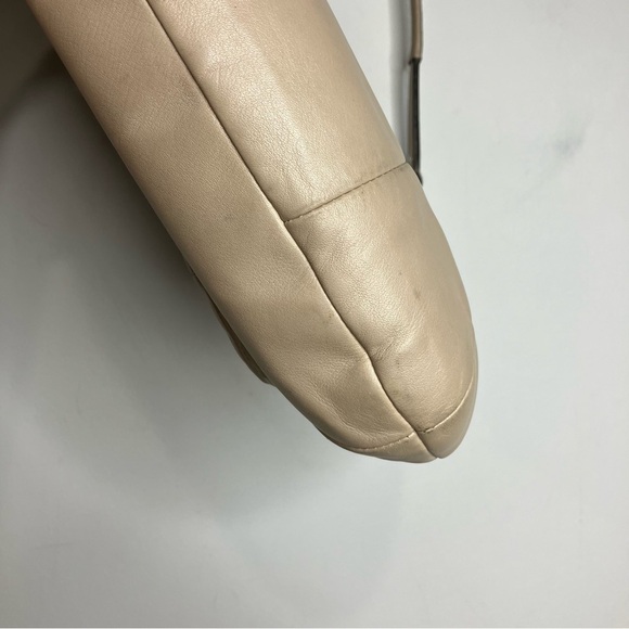 Coach Kristin hobo bag cream leather medium size - Picture 6 of 11